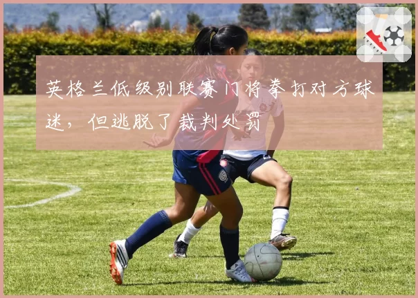 英格兰低级别联赛门将拳打对方球迷,但逃脱了裁判处罚